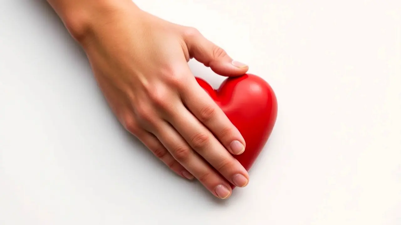Körperintelligenz stärken - Eine Hand liegt auf dem Herzen und symbolisiert Gefühle_